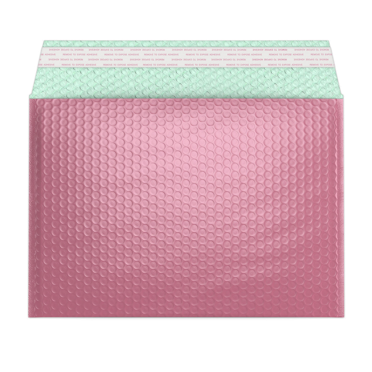 Envelopes almofadados com bolha metálica brilhante