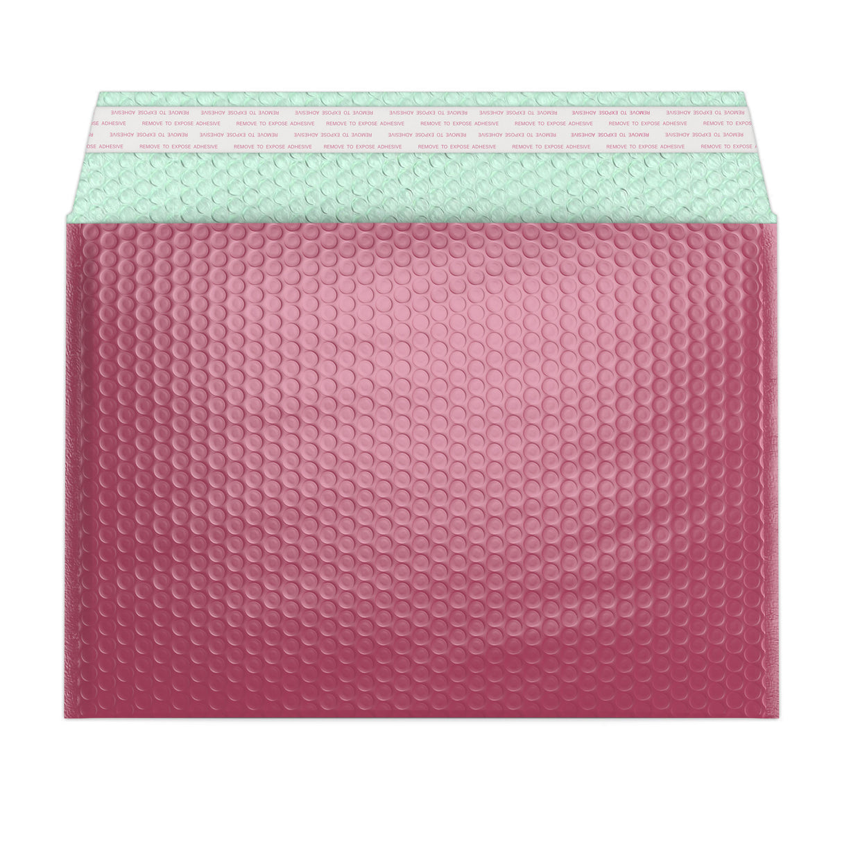 Envelopes almofadados com bolha metálica brilhante