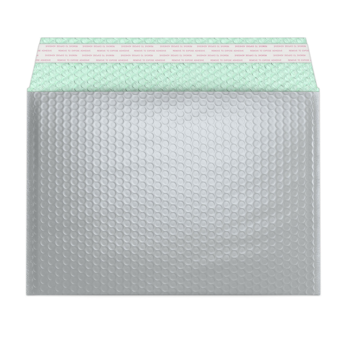 Envelopes almofadados com bolha metálica brilhante