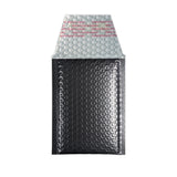 Envelopes almofadados com bolha metálica brilhante