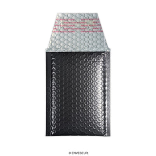 Envelopes almofadados com bolha metálica brilhante