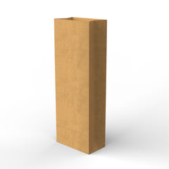 Paper Kraft Food Bags Manila 290 x 103 mm Plain