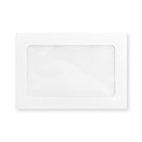 Envelope branco com janela panorâmica 162x229 mm (C5)