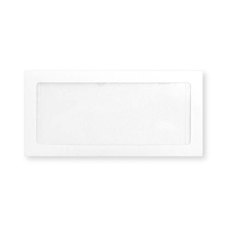 Envelope branco com janela panorâmica 110x220 mm (DL)