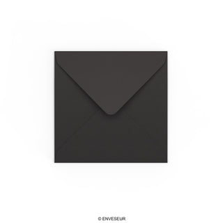 Envelope preto 116x116 mm
