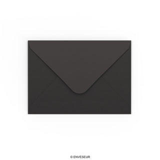 Envelope preto 125x175 mm