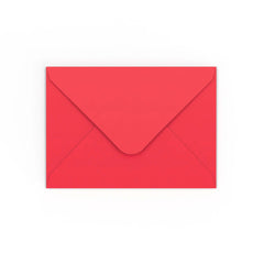 Envelope vermelho 125x175 mm