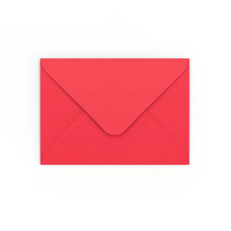 Envelope vermelho 125x175 mm