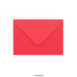 Envelope vermelho 125x175 mm