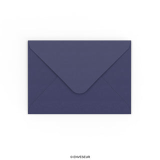 Envelope azul escuro 125x175 mm