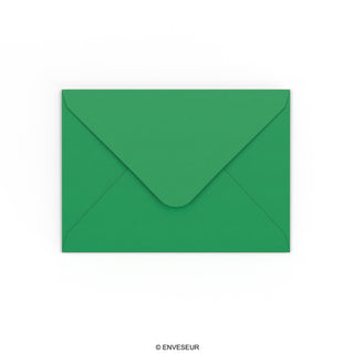 Envelope verde escuro 125x175 mm