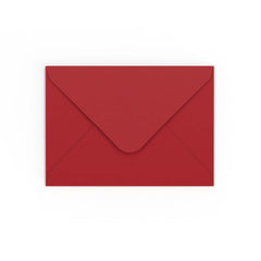 Envelope vermelho escuro 125x175 mm