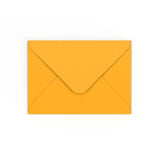 Envelope amarelo mostarda 125x175 mm