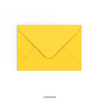 Envelope amarelo 125x175 mm