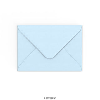 Envelope azul pastel 125x175 mm