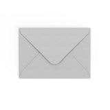 Envelope cinza pastel 125x175 mm