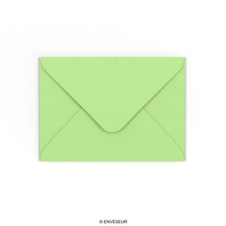 Envelope verde pastel 125x175 mm