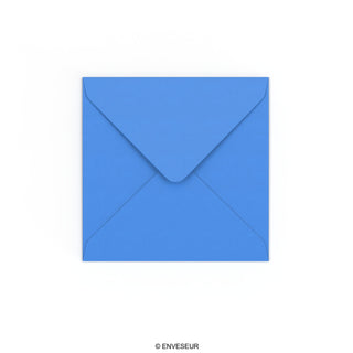 Envelope azul 130x130 mm