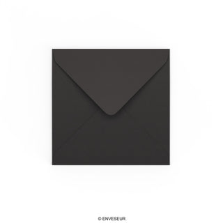 Envelope preto 130x130 mm