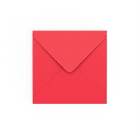 Envelope vermelho 130x130 mm