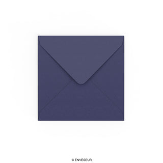 Envelope azul escuro 130x130 mm