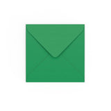 Envelope verde escuro 130x130 mm