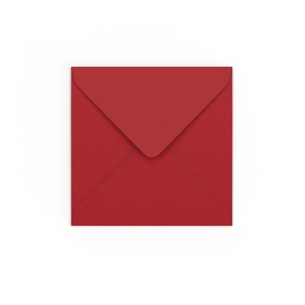 Envelope vermelho escuro 130x130 mm