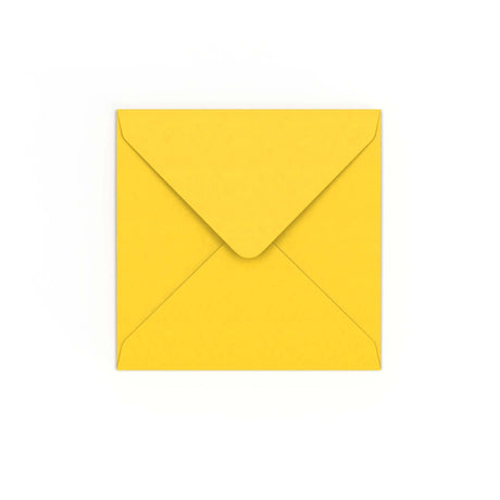 Envelope amarelo 130x130 mm