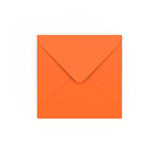 Envelope laranja 130x130 mm