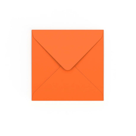 Envelope laranja 130x130 mm