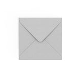 Envelope cinza pastel 130x130 mm