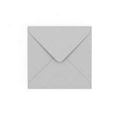 Envelope cinza pastel 130x130 mm