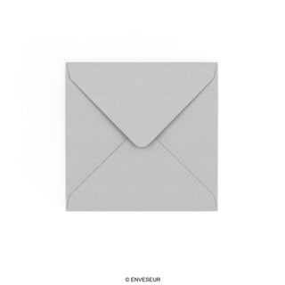 Envelope cinza pastel 130x130 mm