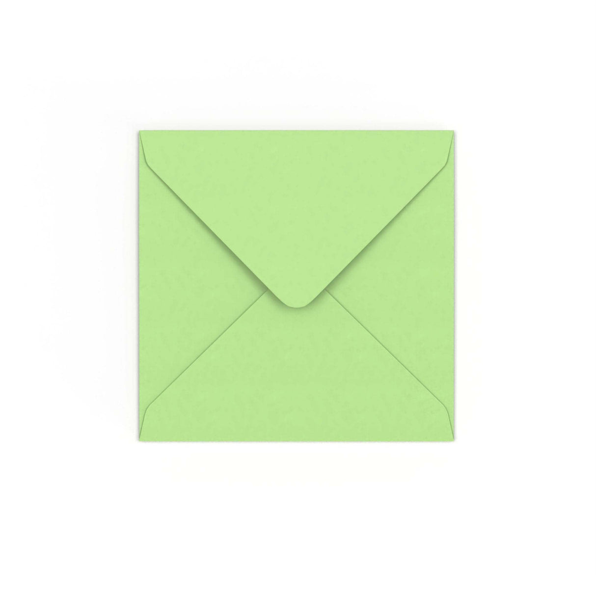Envelope verde pastel 130x130 mm
