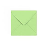Envelope verde pastel 130x130 mm