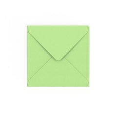Envelope verde pastel 130x130 mm