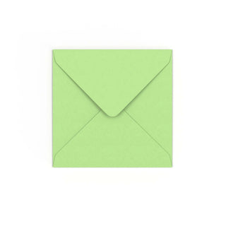 Envelope verde pastel 130x130 mm