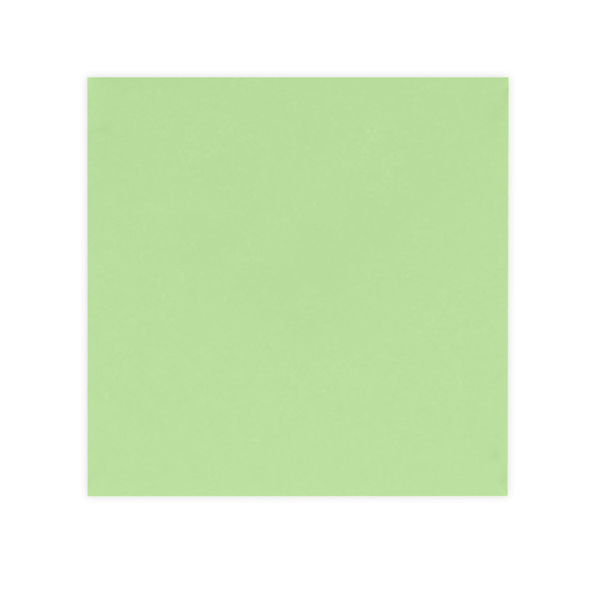 Envelope verde pastel 130x130 mm