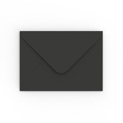 Envelope preto 133x184 mm