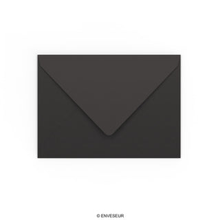 Envelope preto 133x184 mm
