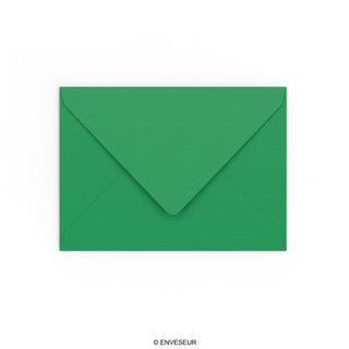 Envelope verde escuro 133x184 mm