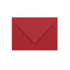 Envelope vermelho escuro 133x184 mm