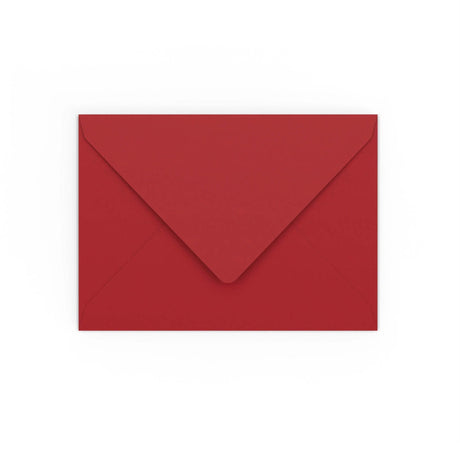 Envelope vermelho escuro 133x184 mm
