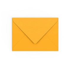 Envelope amarelo mostarda 133x184 mm