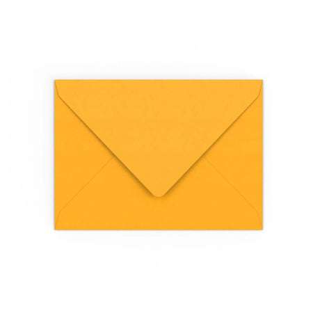 Envelope amarelo mostarda 133x184 mm
