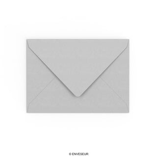 Envelope cinza pastel 133x184 mm