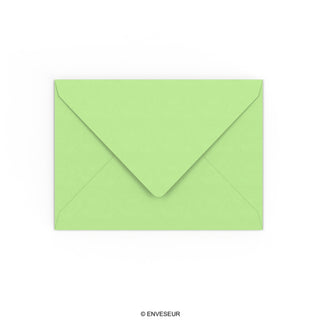 Envelope verde pastel 133x184 mm