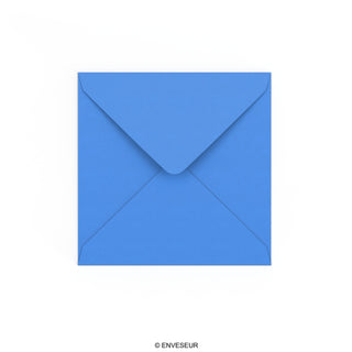 Envelope azul 140x140 mm