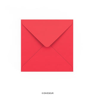 Envelope vermelho 140x140 mm
