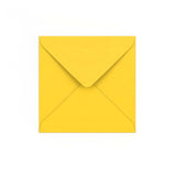 Envelope amarelo 140x140 mm